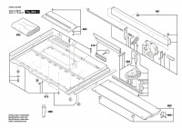 Bosch 3 603 L03 070 PTS 10 Table Saw PTS10 Spare Parts